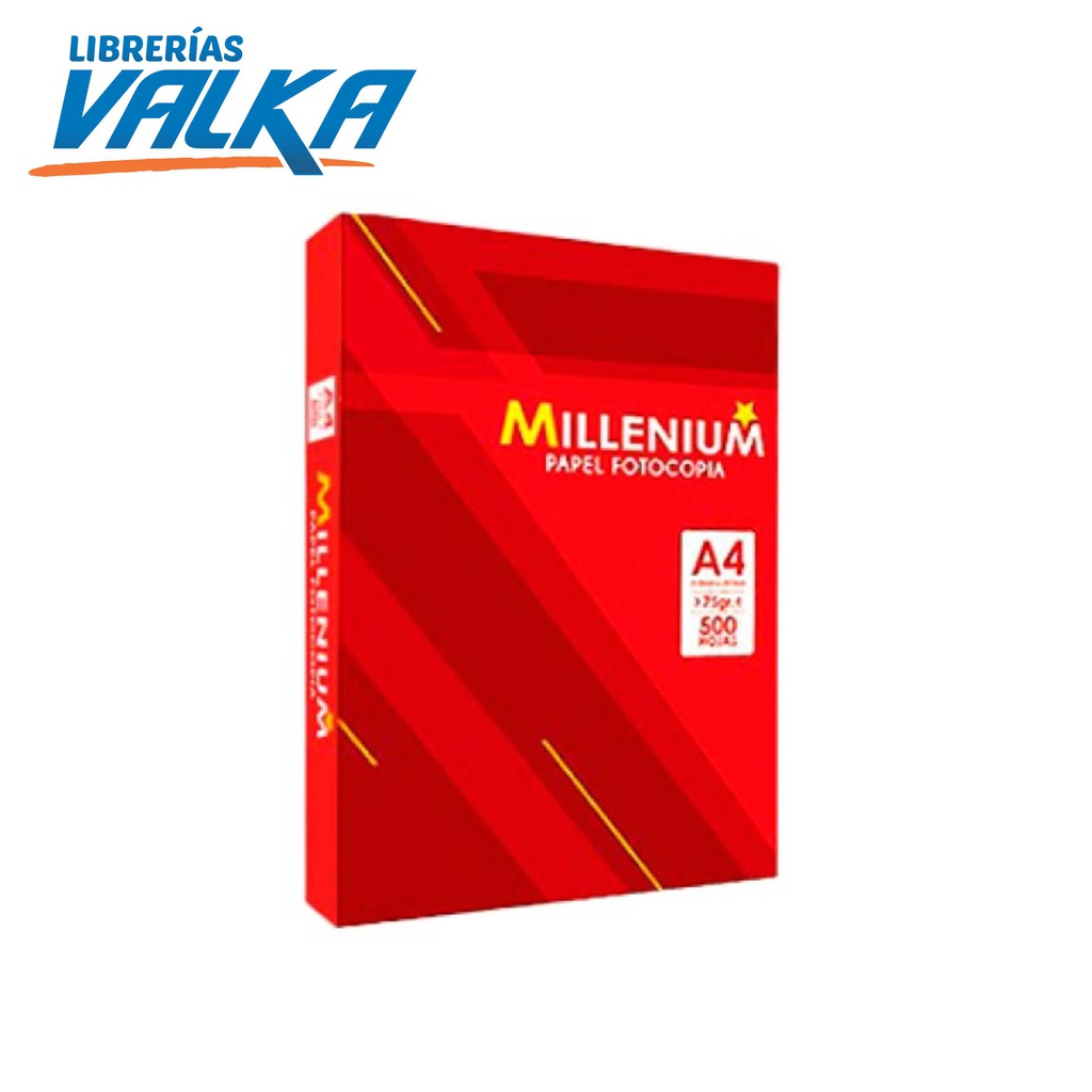 PAPEL BOND A4 75GR MILLENUM