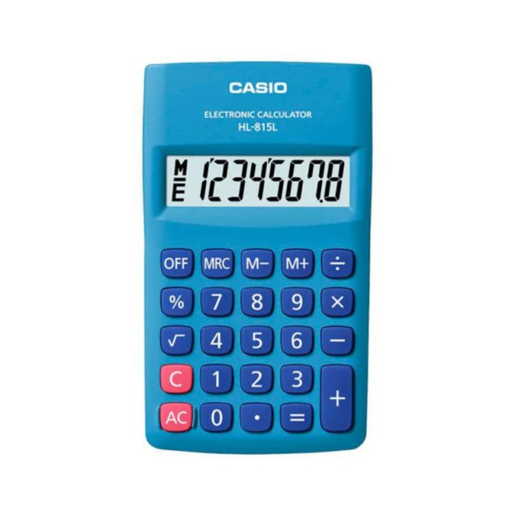 CALCULADORA CASIO HL-815L-BU AZUL