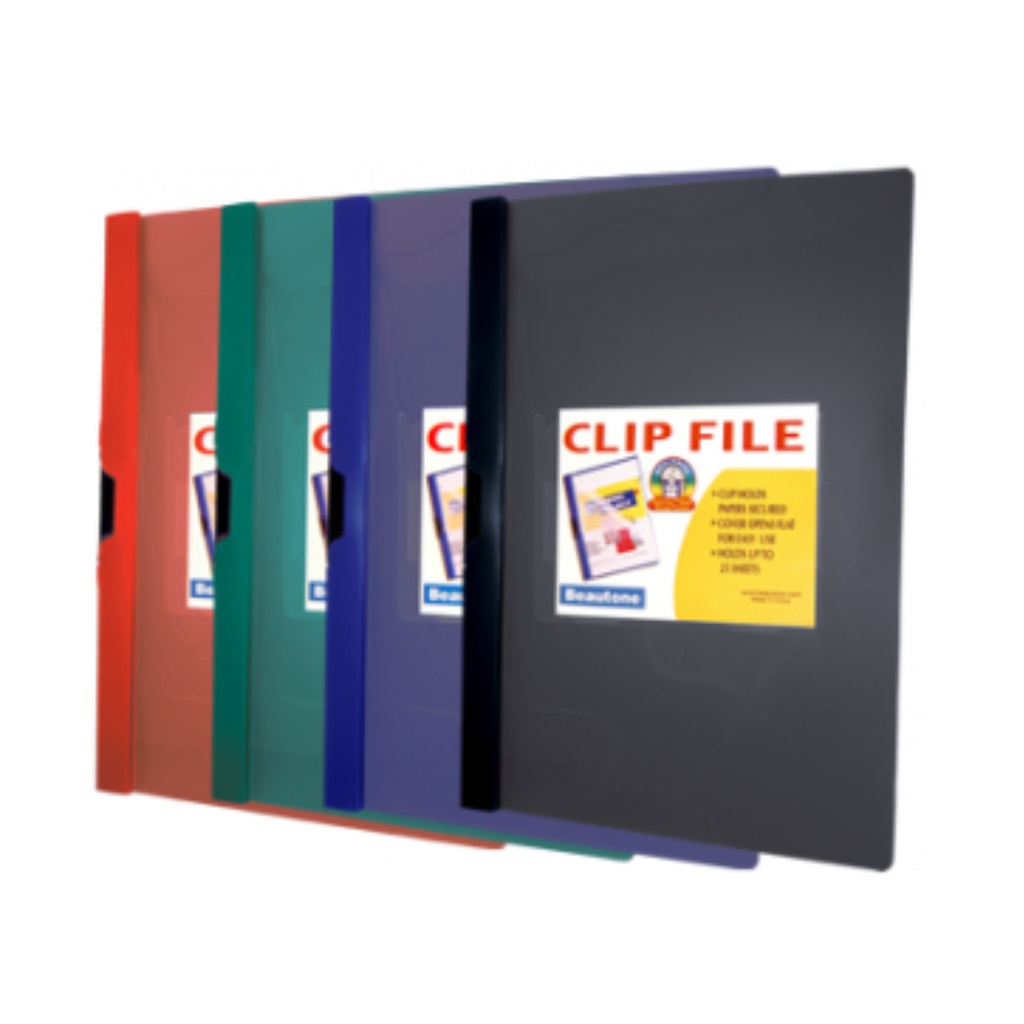 FODER A4 CLIP HOLDER CON CLIP METÁLICO