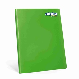 CUADERNO CUADRICULADO 88 HOJAS ALPHA
