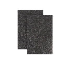 MICROPOROSO ESCARCHADO ADHESIVO A4 10 UND NEGRO